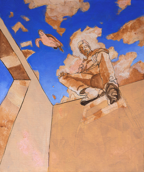 turtle 3 - 10 Figure - technique mixte